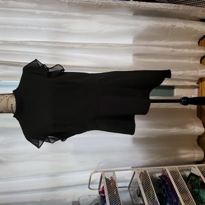 New York & Co asymmetrical top Size L